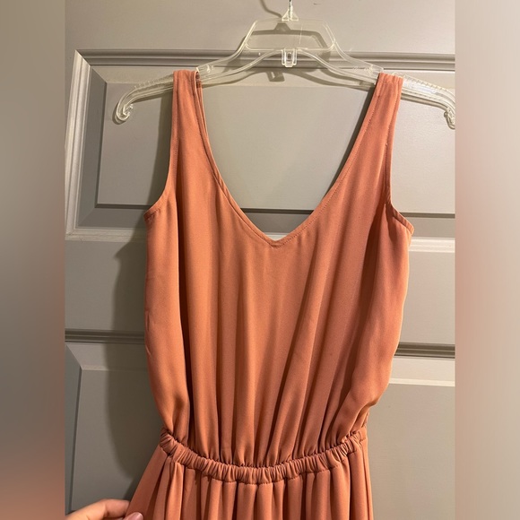 Show Me Your Mumu Kendall Maxi Dress Long - Rustic Mauve Crisp XS - Picture 6 of 8